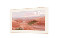 TCL 55A300W klasa NXTFRAME 4K UHD QLED TV, Google TV