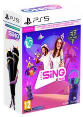 Igra Plaion Let&#39;s Sing 2025 Double Mic Bundle (PS5)