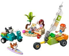 LEGO Friends 42641 Pustolovina na skuteru sa psima surferima