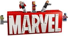 LEGO Marvel 76313 Logotip MARVEL i figurice