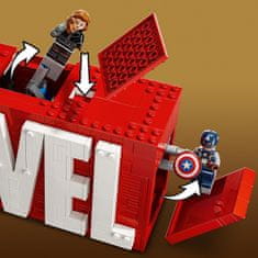 LEGO Marvel 76313 Logotip MARVEL i figurice