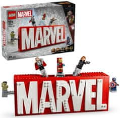 LEGO Marvel 76313 Logotip MARVEL i figurice