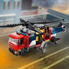 LEGO City 60462 Remix: Helikopter, vatrogasni kamion i podmornica