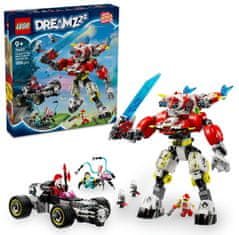 LEGO DREAMZzz 71497 Cooperov robotski tigar i Zeroov sportski auto