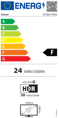 Xiaomi G27Qi EU gaming monitor, 2K (57457)