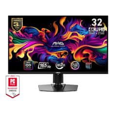 MSI Monitor MAG 321UP, 80 cm, 4K UHD, QD-OLED, crni