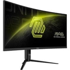 MSI MAG 342CQR E2 gaming monitor, 86,3 cm, UWQHD, VA, zakrivljeni, crni