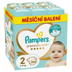 Premium Care pelene, veličina 2 (4-8 kg), 224 pelene, mjesečno pakiranje