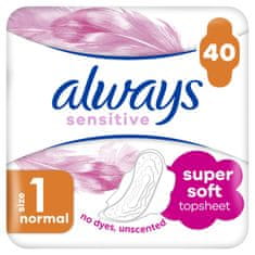 Always Ultra Sensitive Normal Plus ulošci, 40 komada