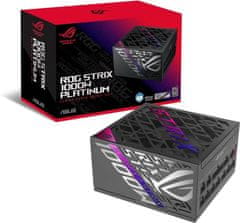 ASUS ROG Strix 1000W Platinum modularno napajanje, ATX 3.1 kompatibilno, 80 PLUS Platinum (90YE00W1-B0NA00)