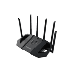 ASUS TUF Gaming BE6500 Dual-Band WiFi 7 ruter za igranje, kompatibilan s AiMesh (90IG0920-MO9C00)