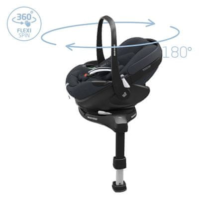 Maxi Cosi Pebble 360 Pro2 i-Size avtosedež, 40-87 cm, Essential Graphite