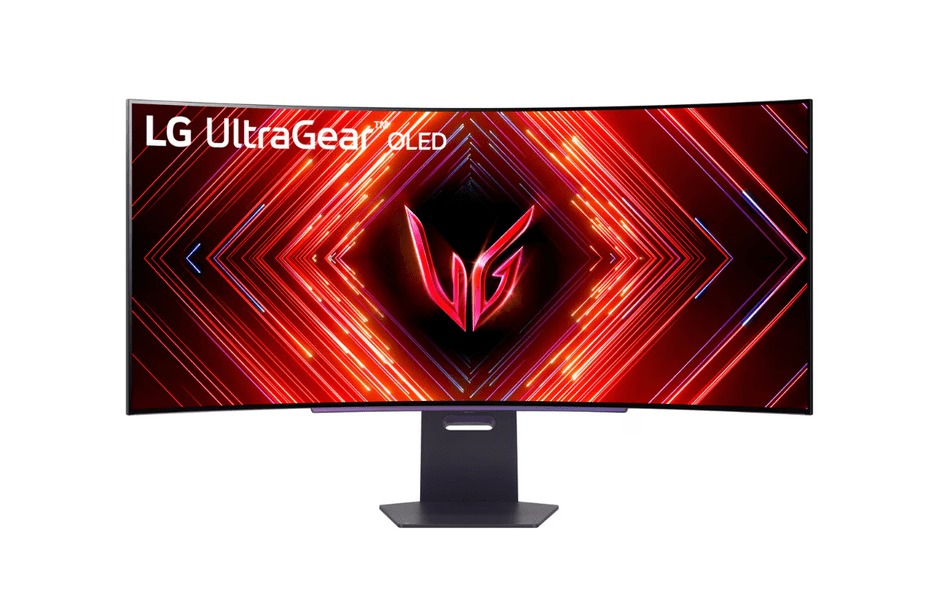 LG 45GS95QE-B UltraGear™ gaming monitor, 113 cm, UW-QHD, OLED, ukrivljen