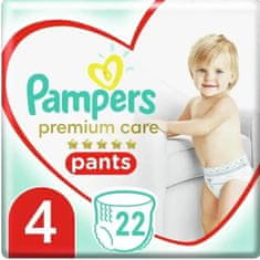 Pampers Premium Care 4 (9-15 kg) pelene hlače Carry Box 22 komada