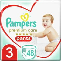 Pampers pelene gaćice Premium Care Pants 3 (6-11 kg) Midi 48 komada