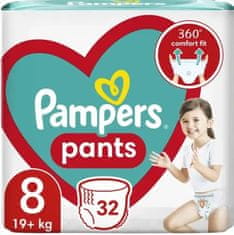 Pampers Pants pelene hlačice, JP 8, Giant Extra, 32 komada