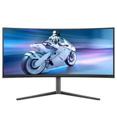 Philips Evnia 6000 34M2C6500 gaming monitor, zakrivljeni, 86,4 cm (34&quot;), UWQHD, QD-OLED, 1800R, 175Hz