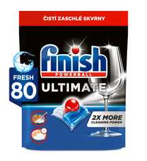 Finish Ultimate All in 1 kapsule za perilicu posuđa, 80 komada