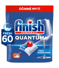 Finish Quantum All in 1 kapsule za pranje posuđa, 60 komada