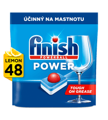 Finish Lemon Sparkle Power All in One tablete za perilicu posuđa, 48 komada