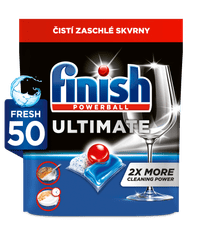 Finish Ultimate All in 1 kapsule za perilicu posuđa, 50 komada