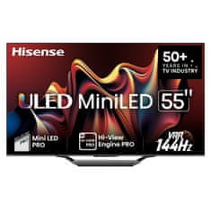 Hisense 55U7NQ 4K UHD Mini LED televizor, VIDAA OS