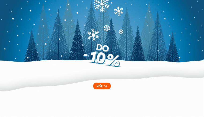 Odabrani artikli od 5 % do 10 % povoljnije s promo kodom