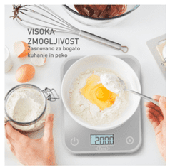 Tefal Optiss digitalna kuhinjska vaga, srebrna (BC50U4V0)