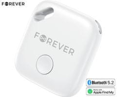 Forever FT-100 pametni tracker, Apple Find My, BT5.2, zvučnik, bijeli