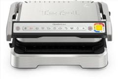 Tefal Optigrill Inox 2u1 kontaktni roštilj + hvataljka (GC773D30)