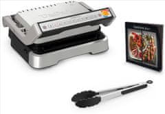 Tefal Optigrill Inox 2u1 kontaktni roštilj + hvataljka (GC773D30)