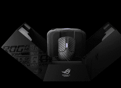 ASUS ROG Harpe Ace Extreme miš, bežični, BT, karbon