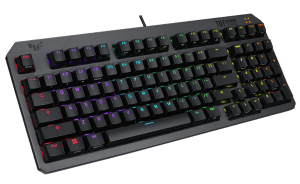  Asus TUF Gaming K3 Gen II tipkovnica, Red Linear Optical, RGB, USB, US / SLO 