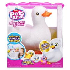 Zuru Pets Alive Mama Duck plišana igračka, patka