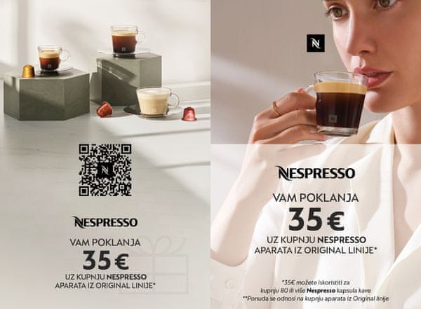 Nespresso: darilni bon