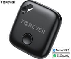 Forever FT-100 Smart Tracker, Apple Find My, BT5.2, zvučnik, crni