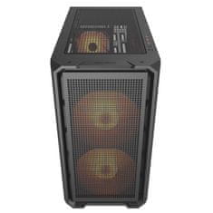 Cougar MX600 Mini RGB kućište za računalo, Mini Tower, crno (CGR-5GC9B-RGB)