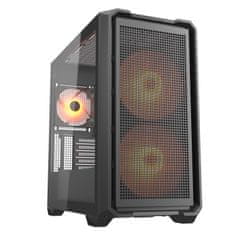 Cougar MX600 Mini RGB kućište za računalo, Mini Tower, crno (CGR-5GC9B-RGB)