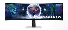 Samsung G93SD Odyssey G9 gaming monitor, Dual QHD, OLED, zakrivljeni, sivi (LS49DG934SUXEN)