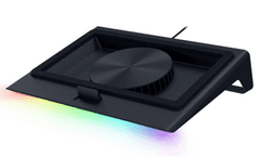 Razer Laptop Cooling Pad Chrome stalak za laptop, RGB, 3x USB-A