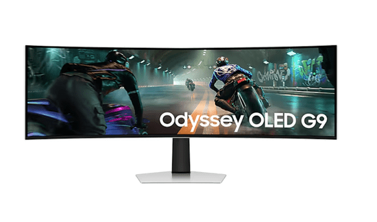 Samsung G91SD Odyssey G9 gaming monitor, Dual QHD, OLED, zakrivljeni, sivi (LS49DG910SUXEN)