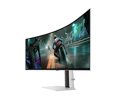 Samsung G91SD Odyssey G9 gaming monitor, Dual QHD, OLED, zakrivljeni, sivi (LS49DG910SUXEN)