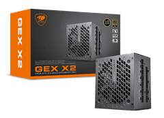 Cougar GEXX2 850 PSU napajanje, 80 plus Gold, 850W, modularno (CGR GEX X2 850)