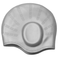 Merco Kapa za plivanje Ear Cap, srebrna