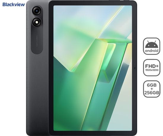 Blackview TAB 9 WIFI tablet računalo, 27,94 cm (11&quot;), 6GB+256GB, Android, sivo (Ink Grey) + poklopac