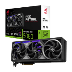 ASUS ROG Astral GeForce RTX 5080 OC grafička kartica, 16 GB GDDR7 (90YV0LV0-M0NA00)