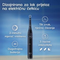 Oral-B Set četkica za zube iOS2, crna i tamno zelena