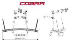 Menabo Cobra nosač bicikla na stražnjim vratima (000134300000)