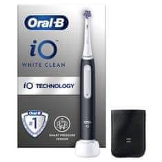 Oral-B iO Series 3 White Clean električna četkica za zube, crna