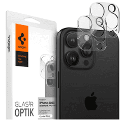 Spigen tR EZ Fit Optik zaštitno staklo, prozirno, za iPhone 16/15, 2 komada (AGL05761)